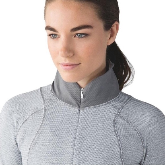 Lululemon Runderful 1/2 Zip Mini Check Pique White
Heathered Slate | Size 6 - Picture 5 of 15